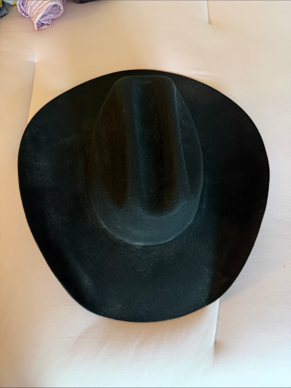 Never worn Black Felt Cowboy Hat - Men’s Classic Western Hat